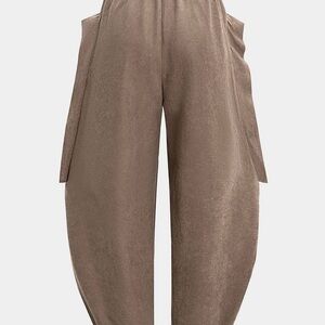 Chic Tan Wide Leg Women's Pants